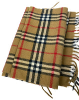 Burberry Nova Check Wool Scarf