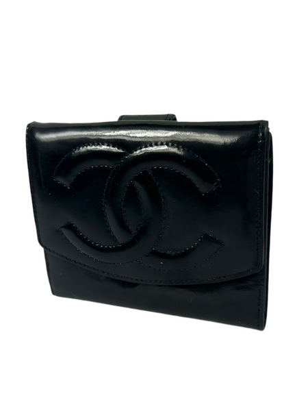 Chanel CC Leather Bifold Wallet