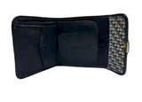 Dior Blue Trotter Trifold Wallet