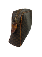 Celine Macadam Leather Clutch Bag