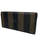 Fendi FF Leather Long Wallet