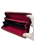 Yves Saint Laurent YSL Leather Zippy Wallet