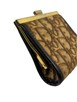 Dior Trotter Monogram leather coin pouch