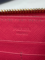 Prada Saffiano Metal leather zippy wallet
