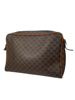 Celine Macadam Leather Clutch Bag