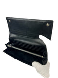 Prada Tessuto Nero Leather Long Wallet