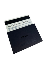 Prada Vitello Bluette Leather Bifold Wallet