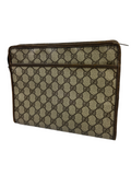Gucci GG Canvas Monogram Clutch Bag