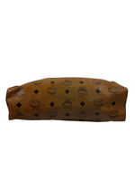 MCM Cognac Leather Clutch Bag