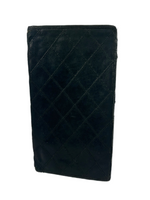 Chanel Black Leather Long Wallet