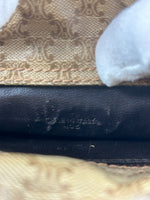 Celine Macadam Leather Shoulder Bag