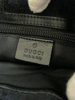 Gucci Black GG Monogram Crossbody Bag