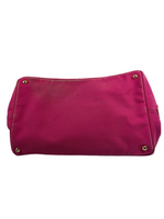 Prada Canapa Fuxia Canvas Tote Bag