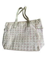 Chanel CC Canvas Tote Bag
