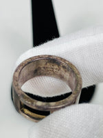 Gucci .925 Silver G Ring size 12