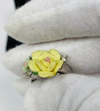 Dior CD Flower ring one size