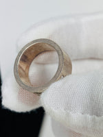 Gucci .925 Silver G Ring Size 10