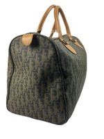 Dior Green Trotter Leather Duffle Bag