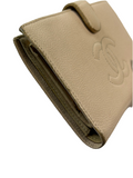 Chanel CC Caviar Leather Long Wallet