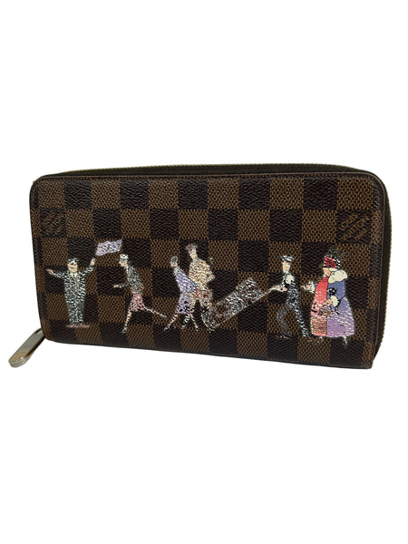 Louis Vuitton Damier Ebene Zippy Wallet