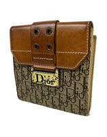 Dior Buckle Trotter Bifold Wallet