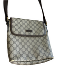 Gucci GG Monogram Leather crossbody Bag