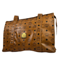 MCM Cognac Leather Shoulder Bag