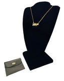 Vivienne Westwood Encrusted Love Necklace