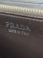 Prada Cavallino Leather long wallet