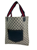 Gucci GG Monogram Leather Tote Bag