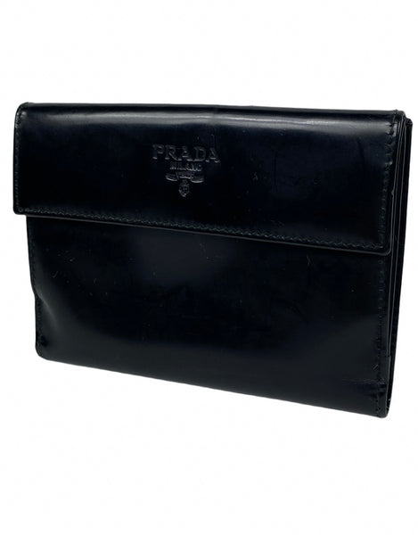 Prada Milano Leather Bifold Wallet