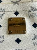 MCM Monogram Leather Shoulder Bag