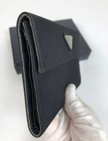 Prada Tessuto Nero Trifold Wallet