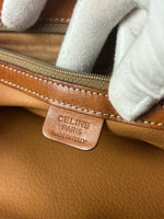Celine Macadam Leather Shoulder Bag