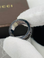 Gucci .925 Silver G Ring Size 10