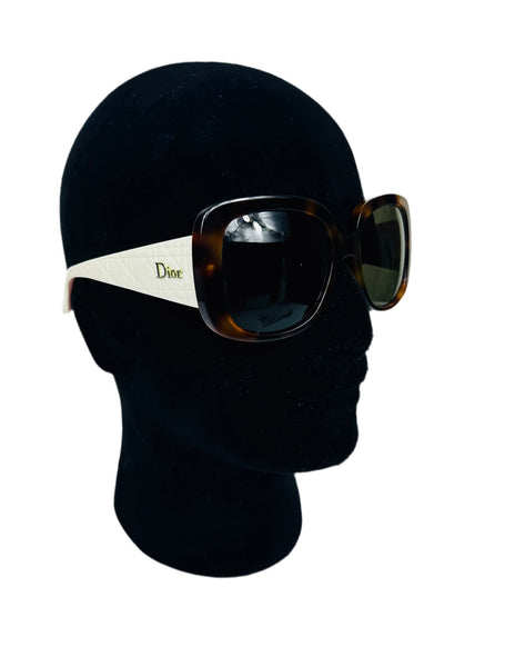 Dior Lady XU68E Logo Sunglasses