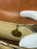 Celine Macadam Leather Crossbody Bag