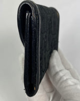Dior Black Trotter Leather Key Holder