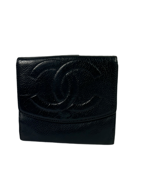Chanel CC Leather Bifold Wallet