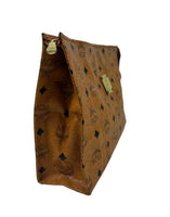 MCM Cognac Leather Clutch Bag