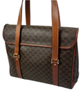 Celine Macadam Leather Shoulder Bag