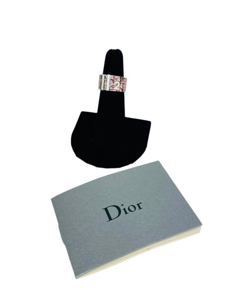 Dior Pink Trotter 2 Ring Size 5