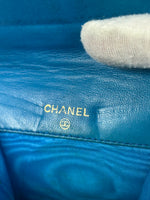 Chanel CC Caviar leather card holder