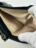 Prada Jacquard Leather Zippy Wallet