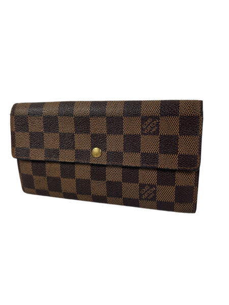 Louis Vuitton Damier Ebene Sarah Wallet
