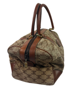 Celine Macadam Canvas Boston Bag