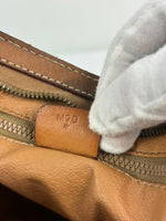 Celine Macadam Leather Clutch Bag
