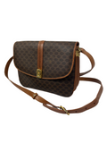 Celine Macadam Leather Crossbody Bag