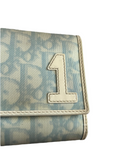 Dior Blue Trotter 1 Bifold Wallet