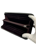 Chanel CC Quilted Leather Zippy Wallet